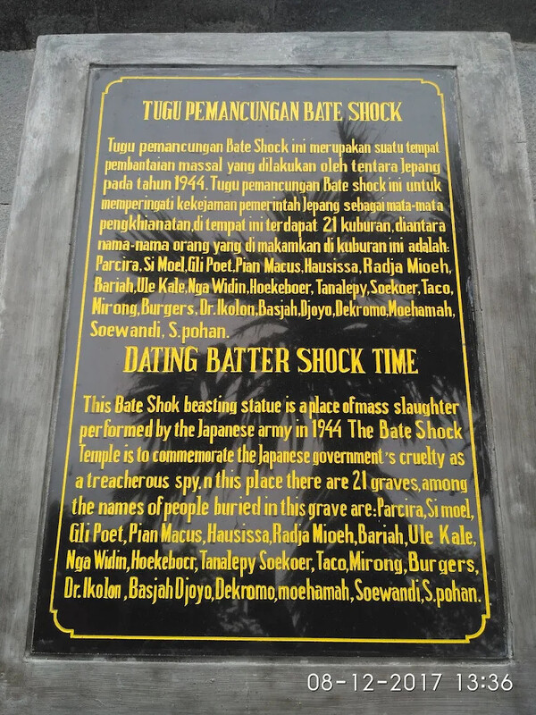 Tugu Pemancungan Batee shok